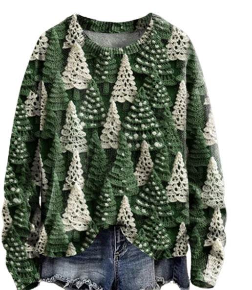 Digital Printing On Women's Sweaters - Velora