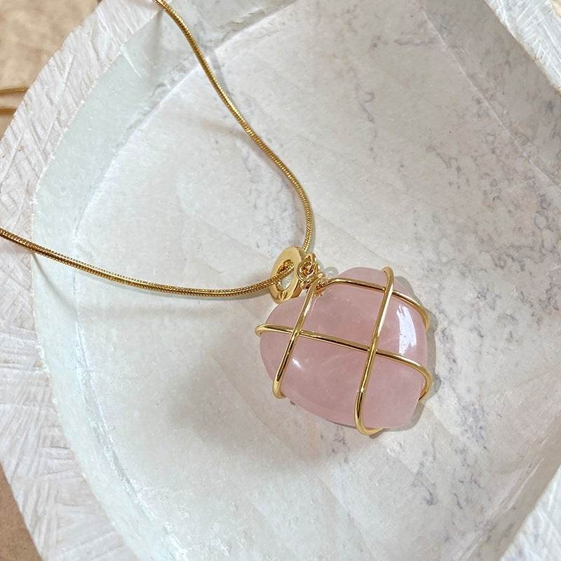 Fashion Moonstone Necklace For Cartoon Princess Love Girl Necklace Novelty Jewelry - Velora