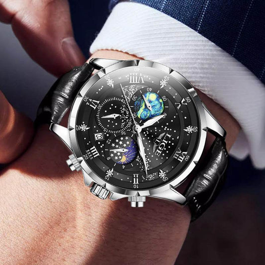 Men's Quartz Fashion Waterproof Business Watch - Velora