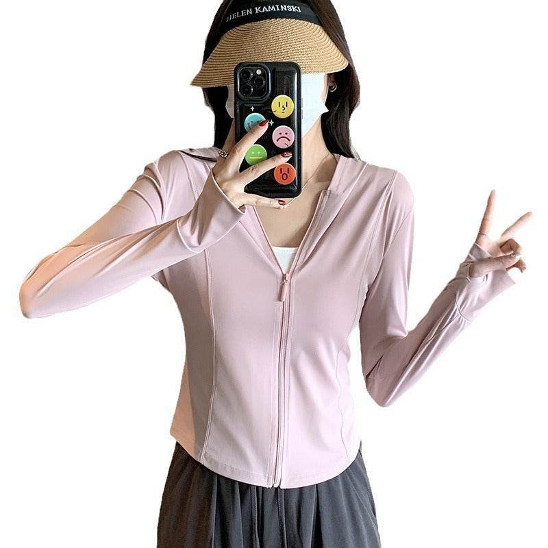 New Women's Sun Protection UV Protection Sports Jacket - Velora