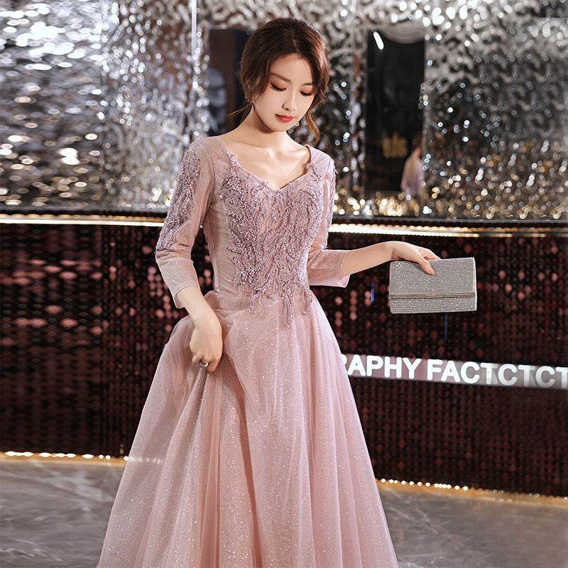 Summer Banquet Temperament Elegant Evening Dress - Velora