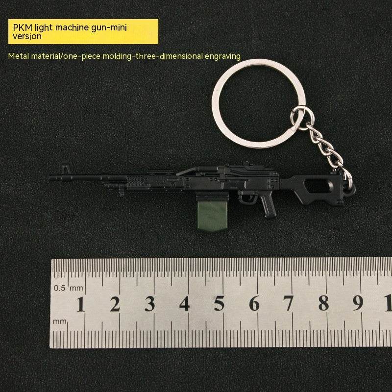 Gun Metal Toys Keychain - Velora