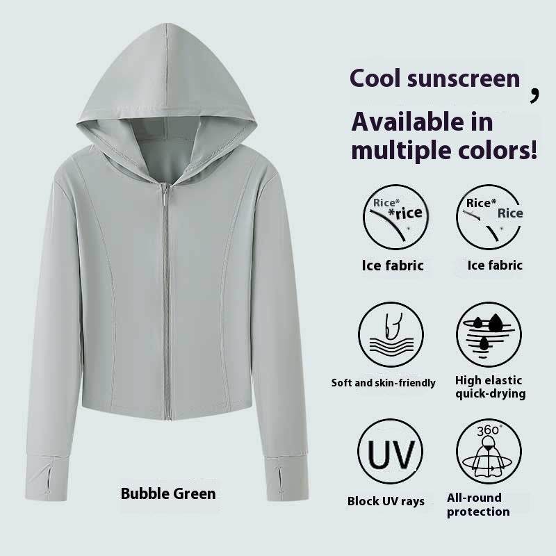 New Women's Sun Protection UV Protection Sports Jacket - Velora