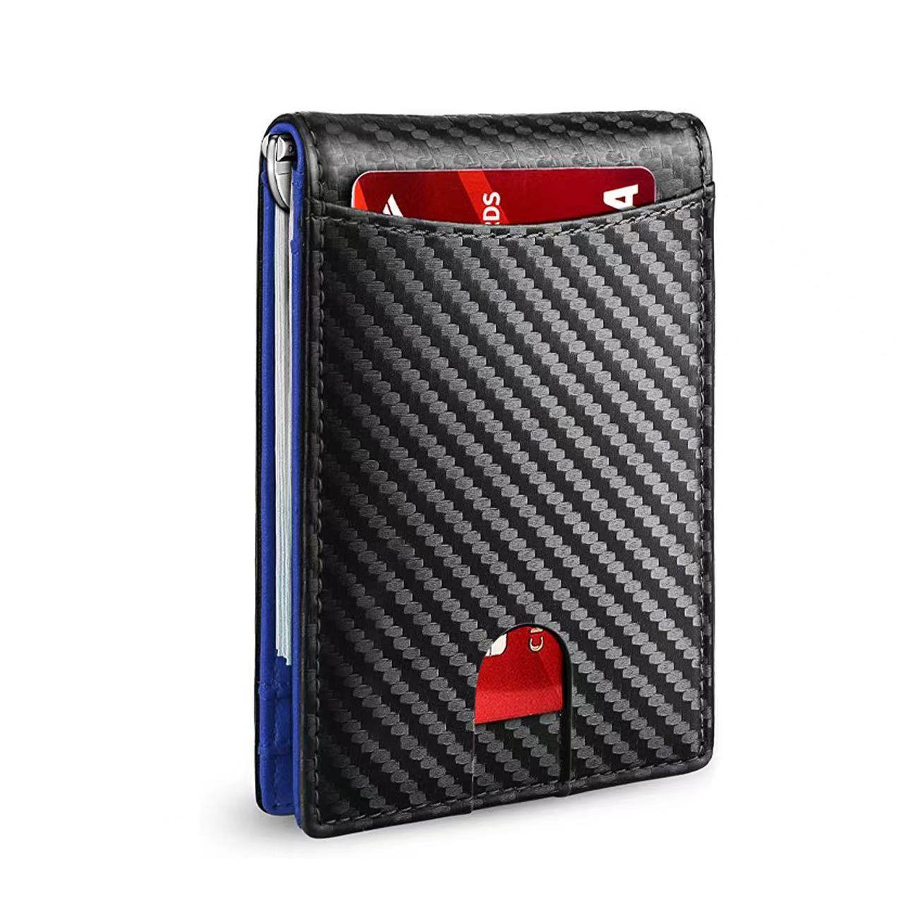 Leather Multifunctional Card Sleeve Microfiber Wear-resistant Rfid Anti-theft Swiping - Velora