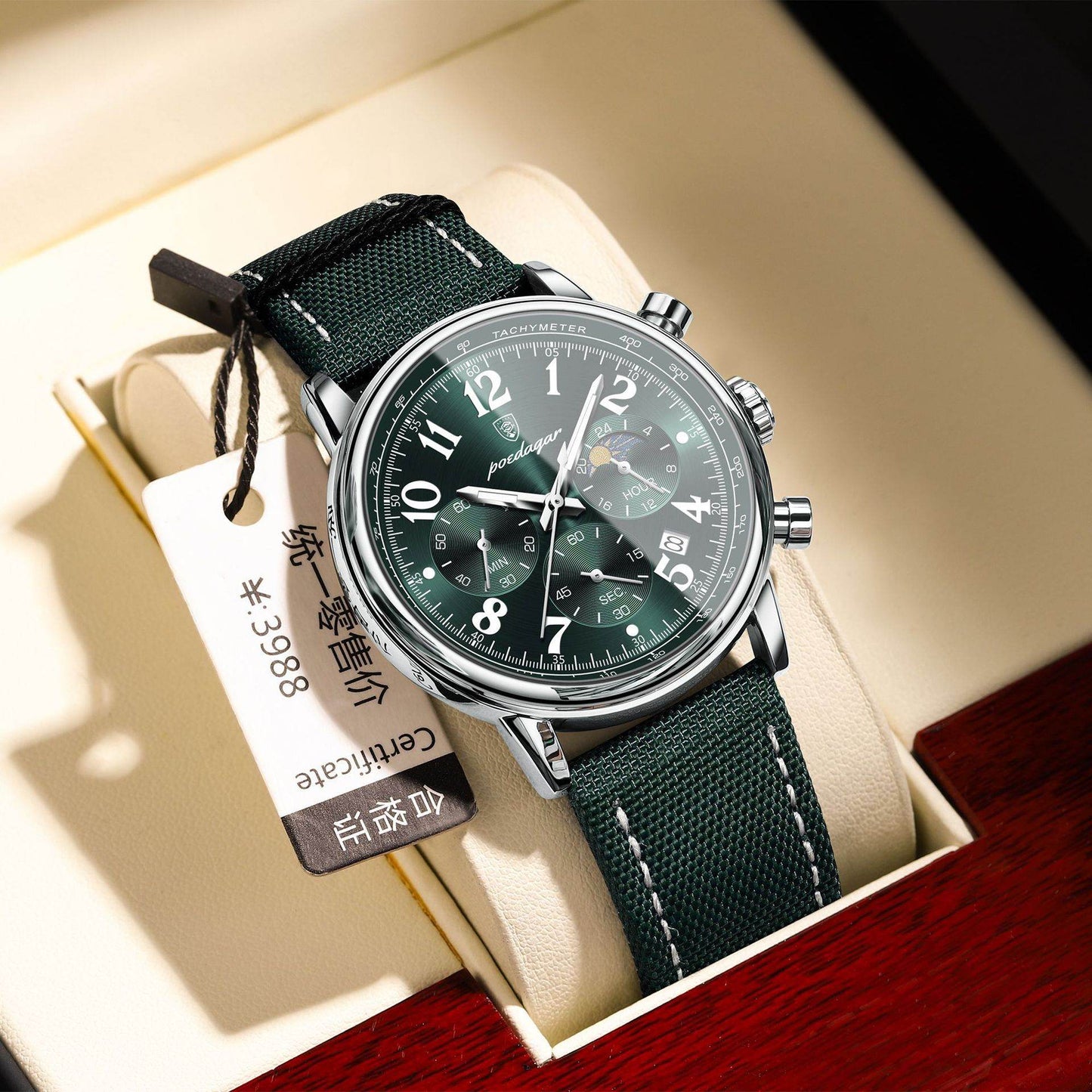 Multi-functional Waterproof Fashion Quartz Watch - Velora