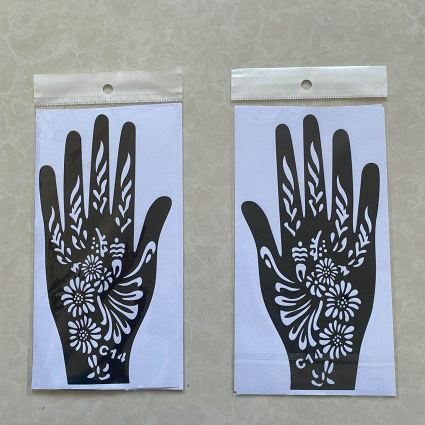 India Nepal Inkjet Large Template Original Hand Type - Velora
