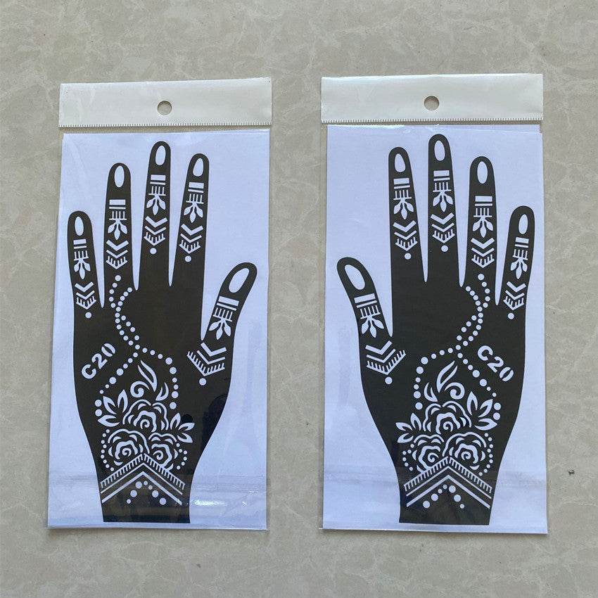 India Nepal Inkjet Large Template Original Hand Type - Velora