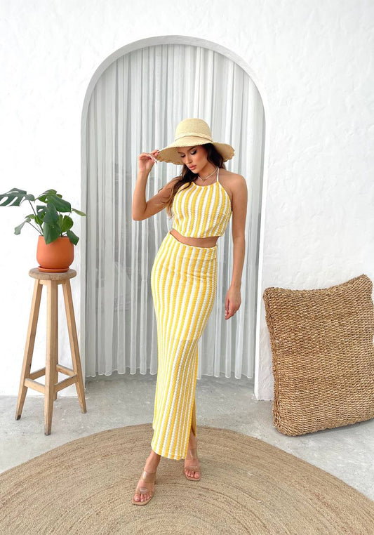 Spaghetti Top & Skirt - Velora