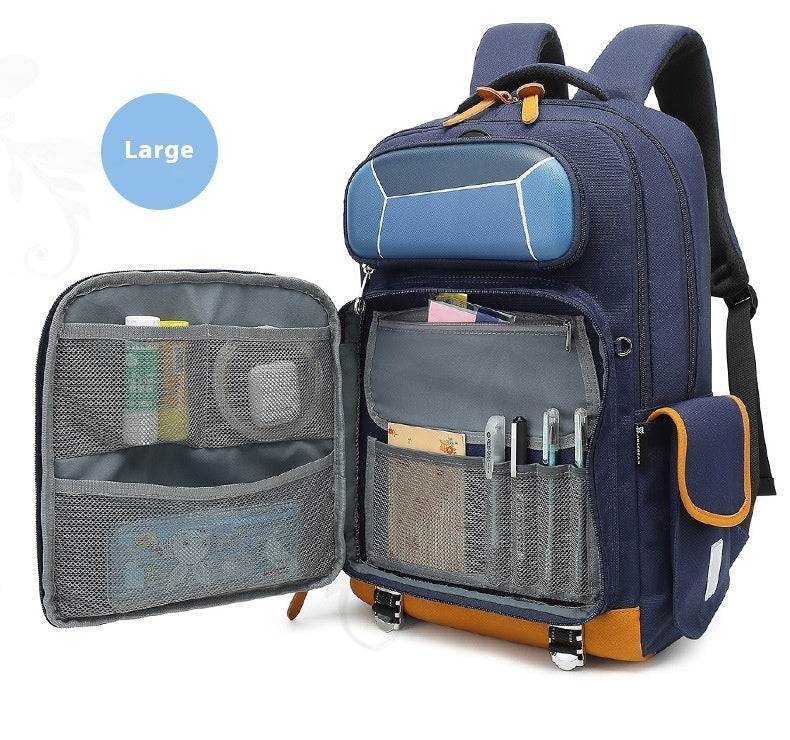 Primary School Large Capacity Backpack for School - Velora