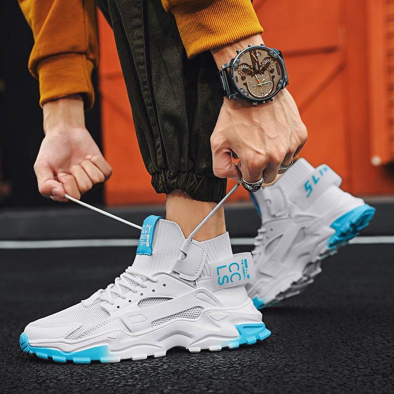 Fashion Casual Shoes Mesh Sneakers Casual Daddy Shoes - Velora