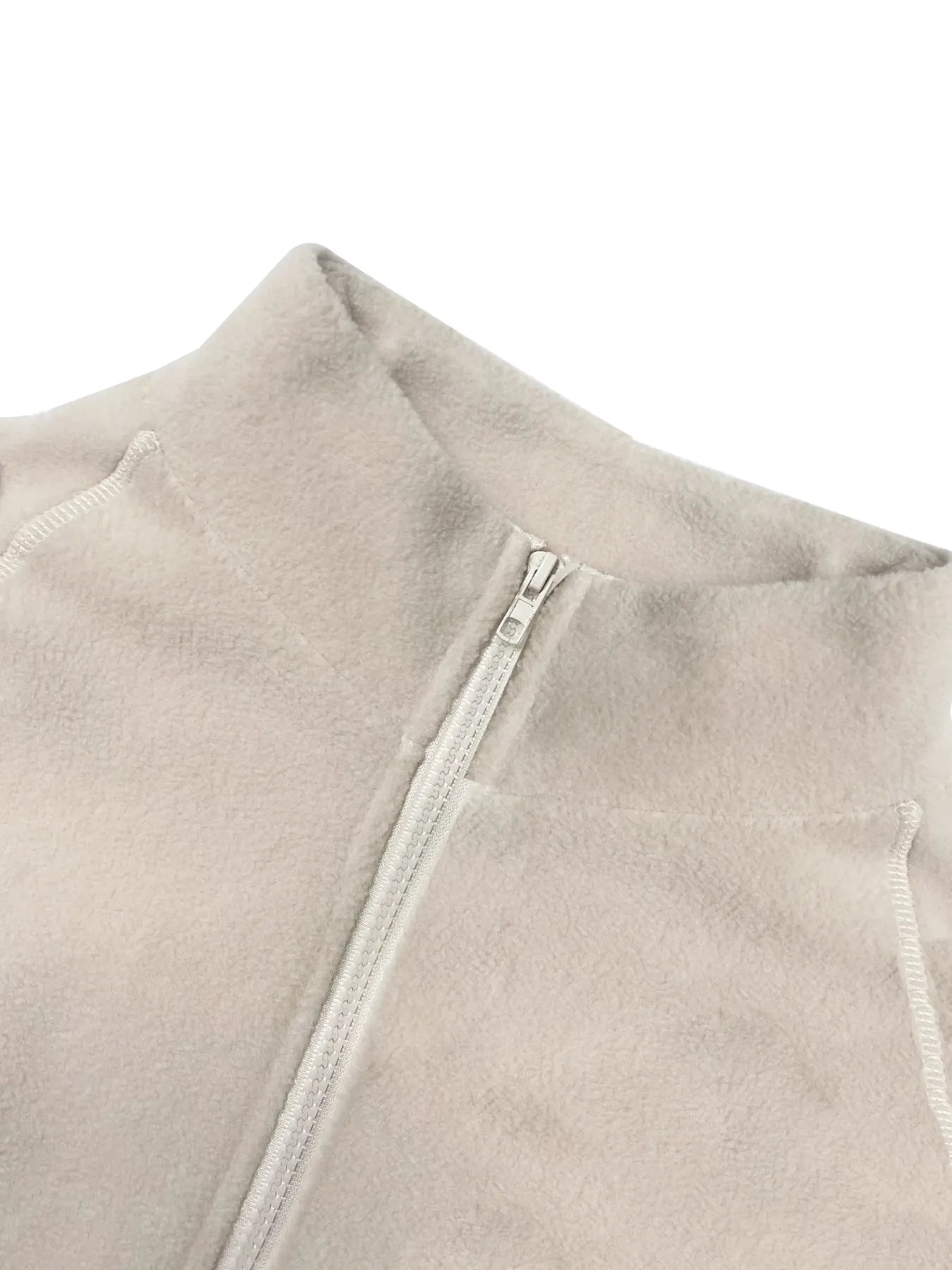 Zip Up Long Sleeve Jacket - Velora