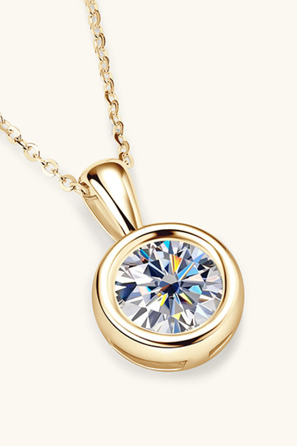2 Carat Moissanite 925 Sterling Silver Necklace https://like2b-uy
