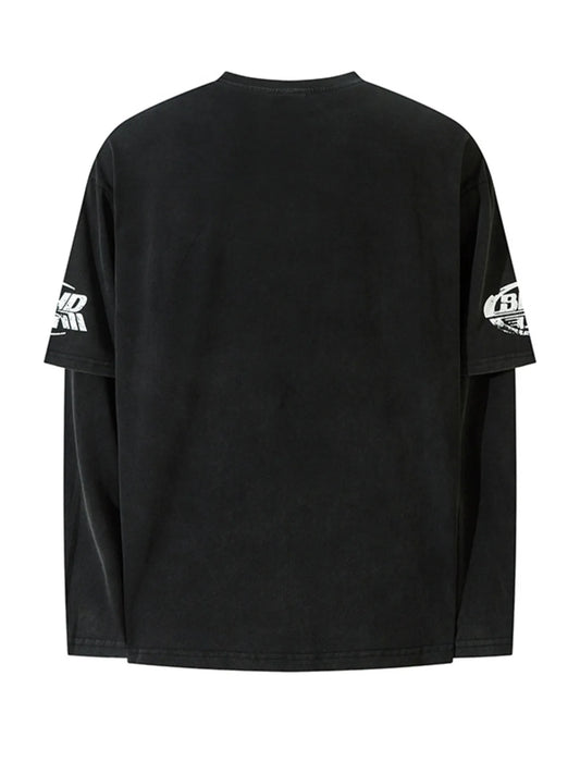 Men's Graphic Round Neck Short Sleeve T-Shirt - Velora