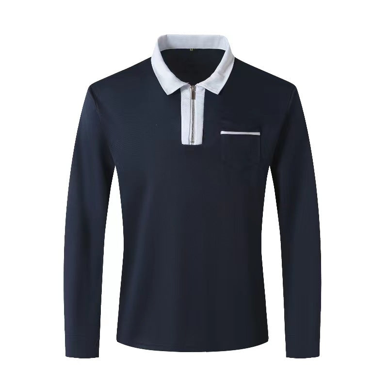 2024 Autumn Mens Long Sleeve Zipper Polo Shirts https://like2b-uy