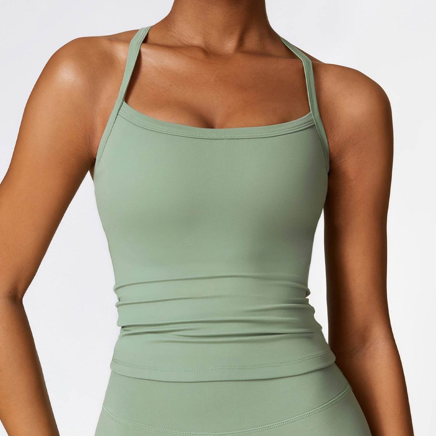 Beauty Back Yoga Vest Quick-drying Workout Top Sports Fitness Vest - Velora