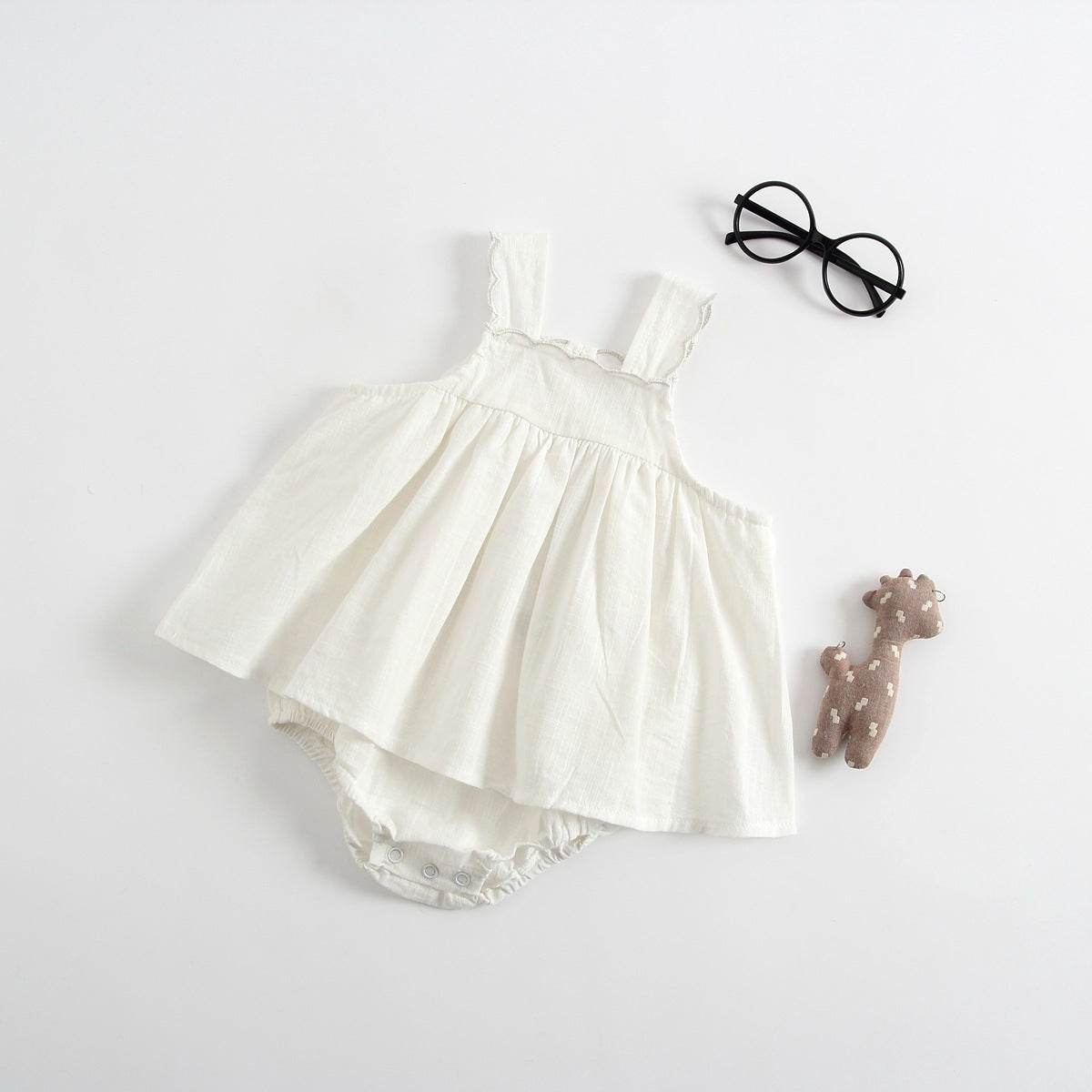 Baby Romper Princess Dress Baby Jumpsuits Dress Suspenders - Velora