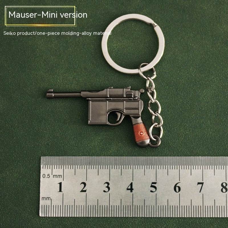 Gun Metal Toys Keychain - Velora