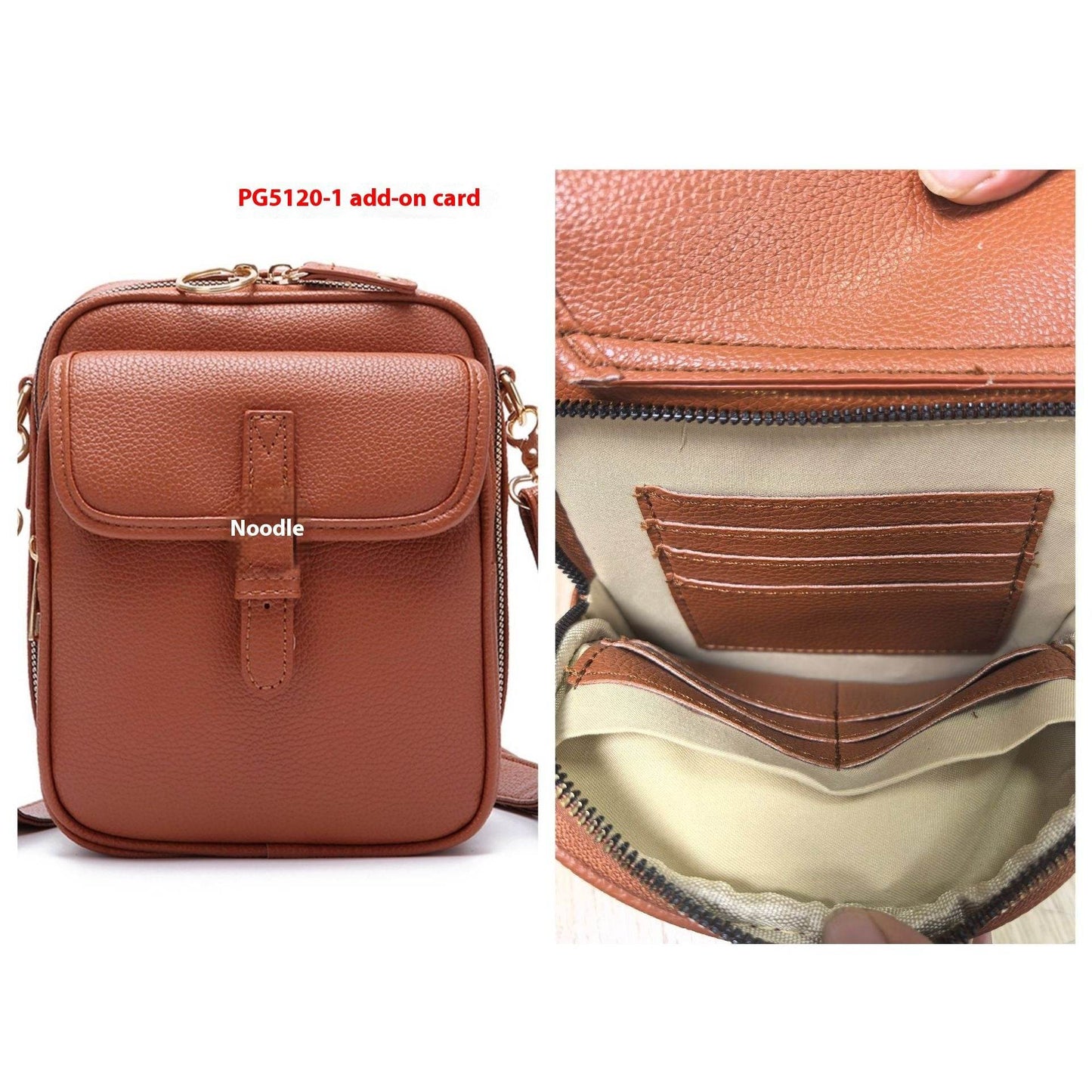 Unisex Vintage Large Capacity Messenger Bag Storage Bag With 10 Card Inserts Casual Backpack Women's Bag Retro Backpack Large Capacity Travel - Velora
