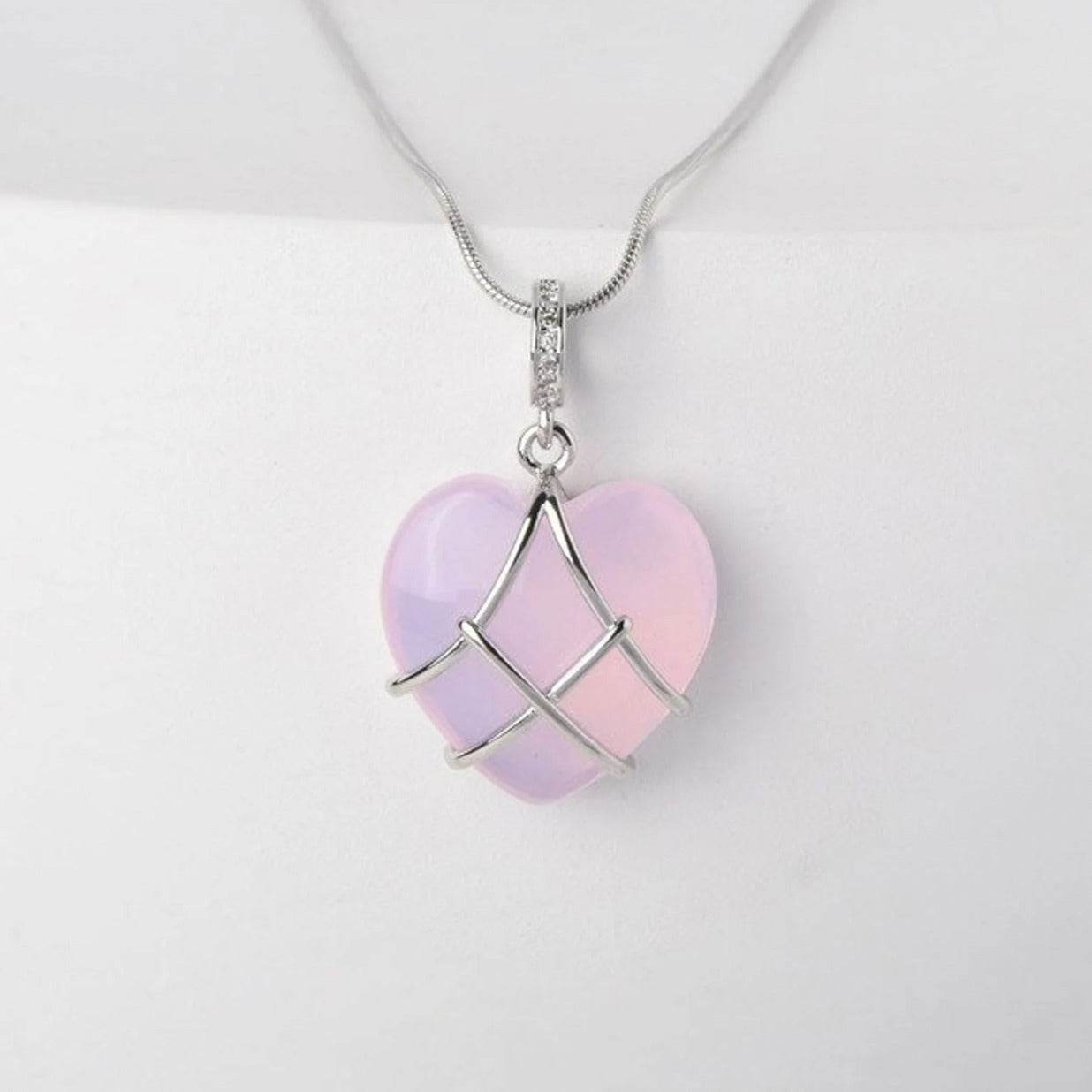 Fashion Moonstone Necklace For Cartoon Princess Love Girl Necklace Novelty Jewelry - Velora