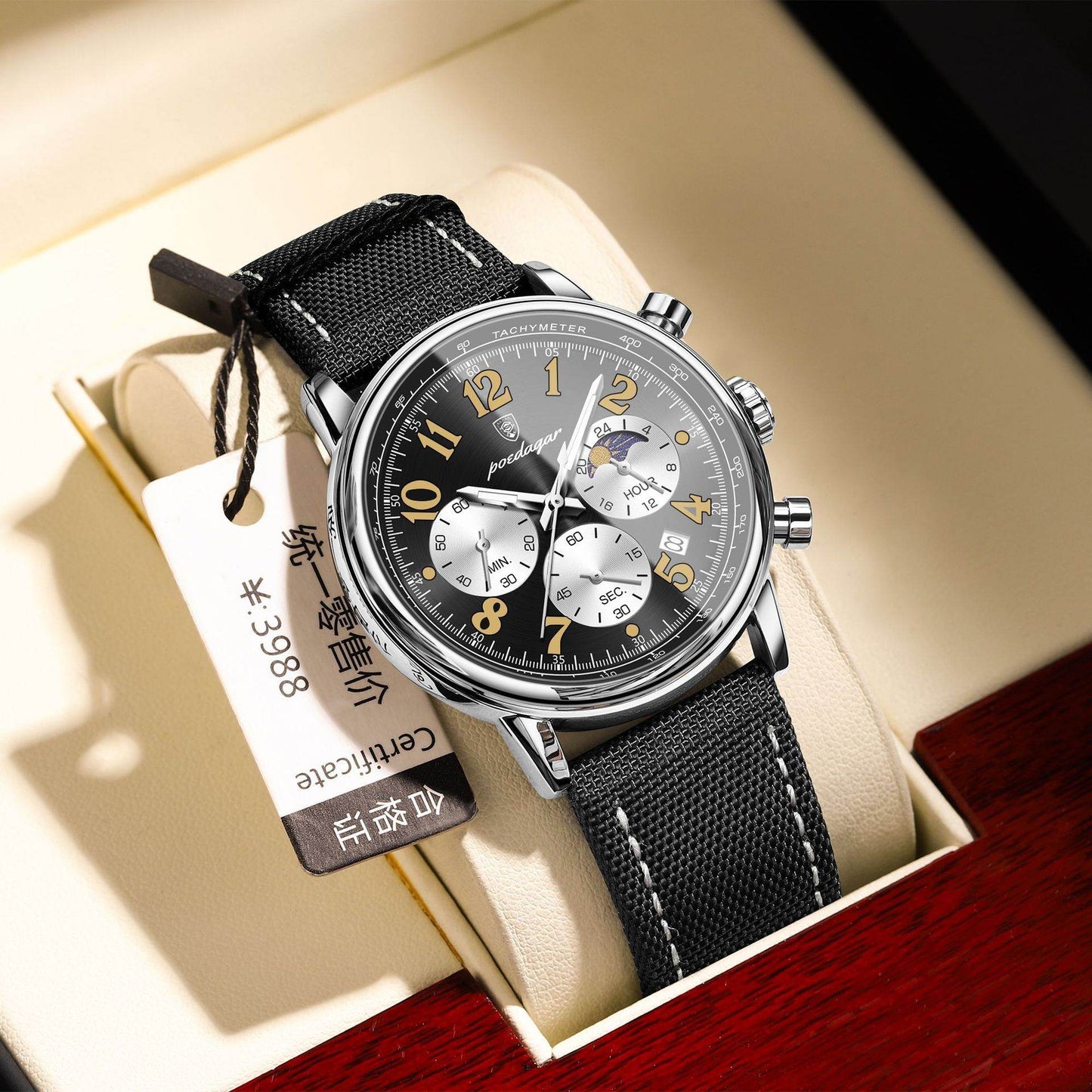Multi-functional Waterproof Fashion Quartz Watch - Velora