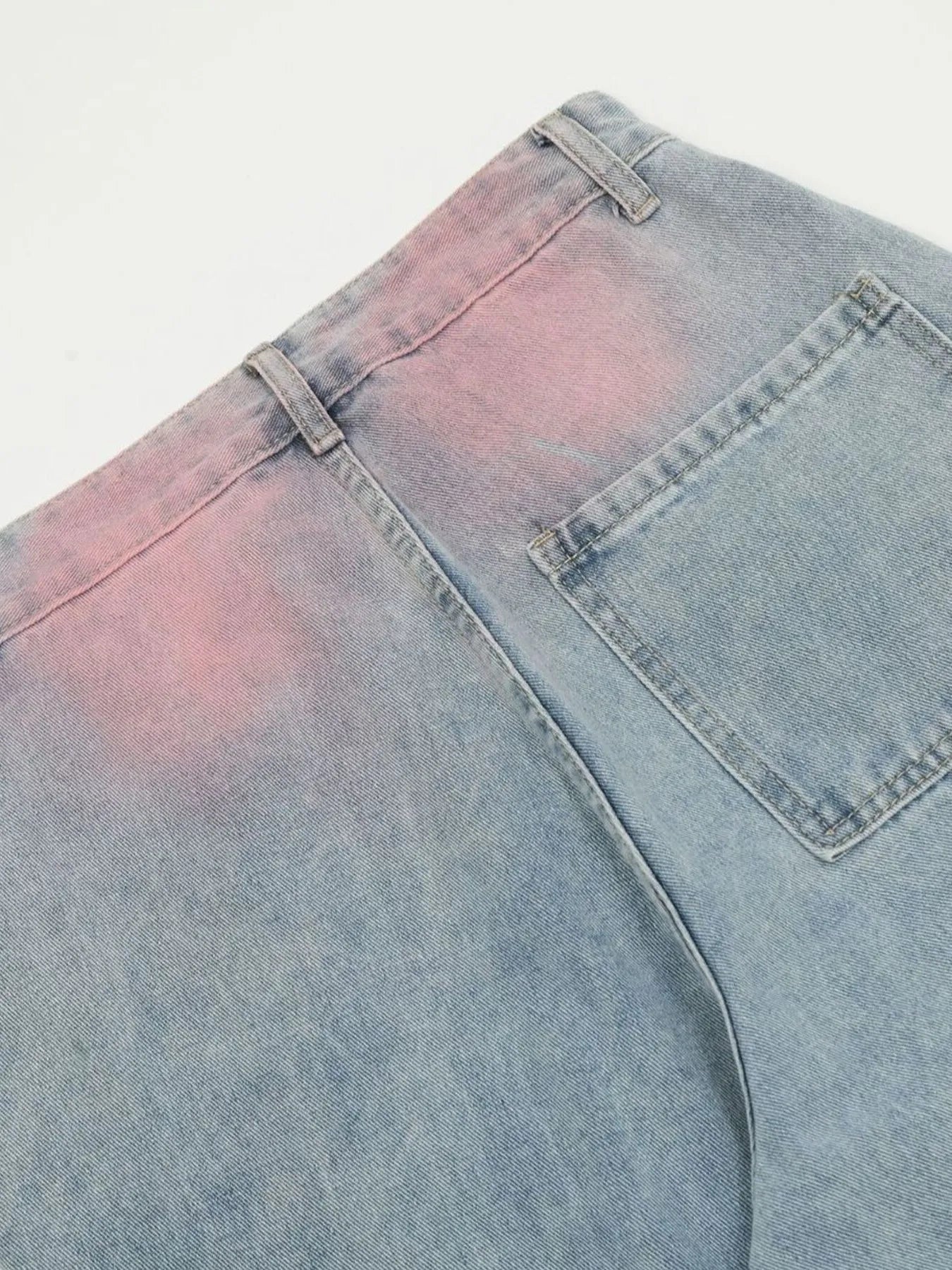 Men's Tie-Dye Cargo Denim Jeans - Velora