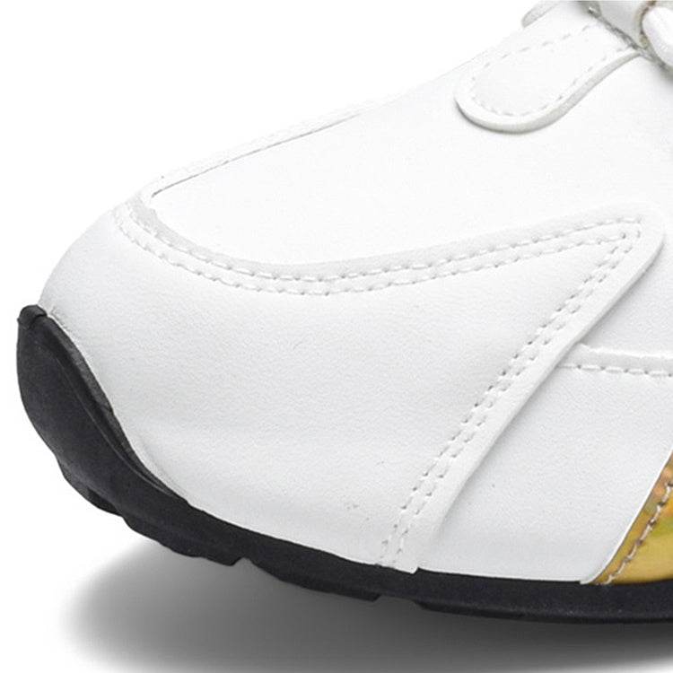 Fashion Colorblock Lace-up Sneakers For Men Breathable Low-top Dad Shoes Running Walking Sports Shoes - Velora