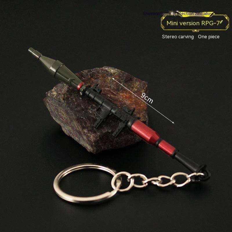 Gun Metal Toys Keychain - Velora