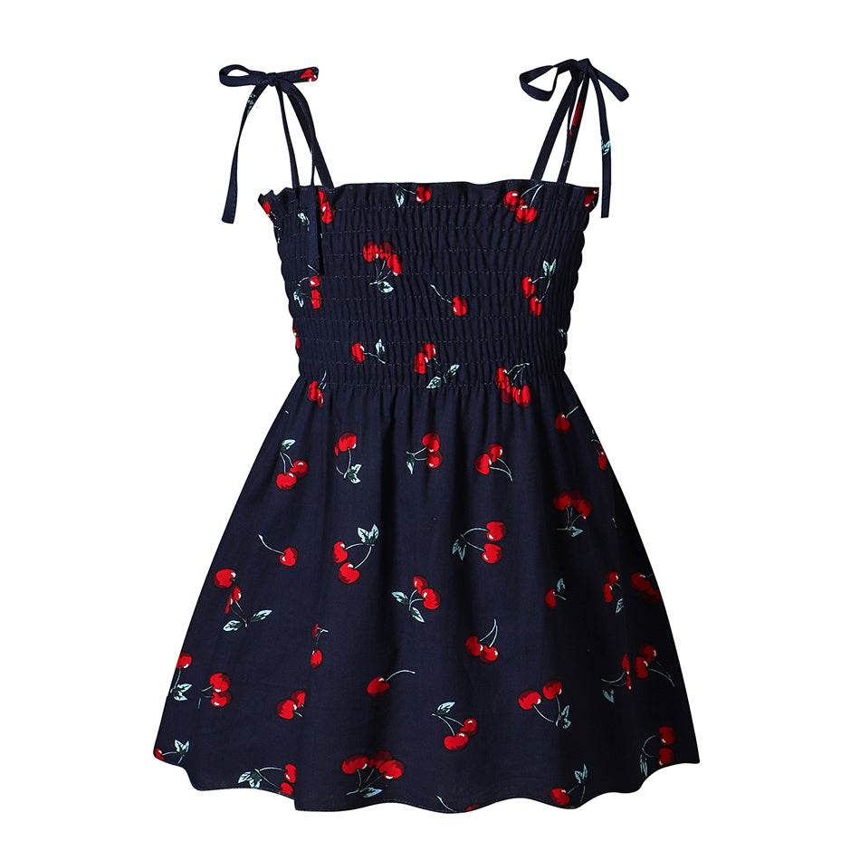 Baby Girl Summer Cotton Dress For Children - Velora
