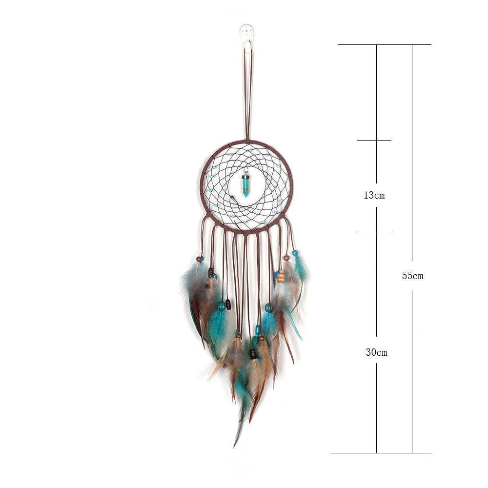 Simple Turquoise Dream Catcher - Velora