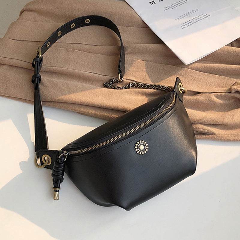 Crossbody Shoulder Chest Bag Waist Bag Korean Style - Velora