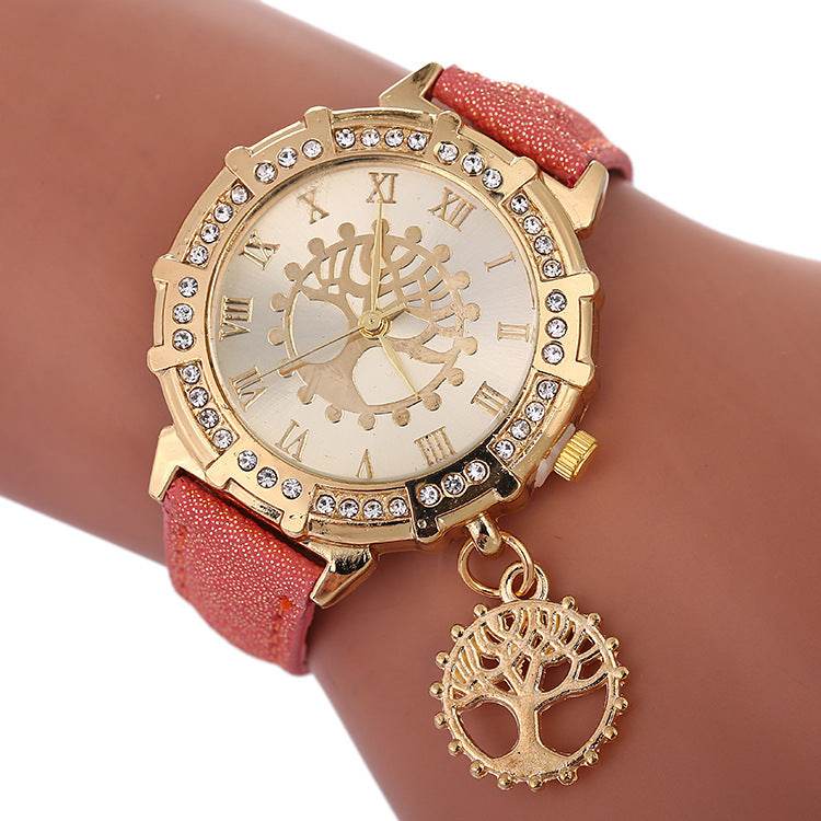 Tree Of Life Pattern Fashion Women's Watches - Velora