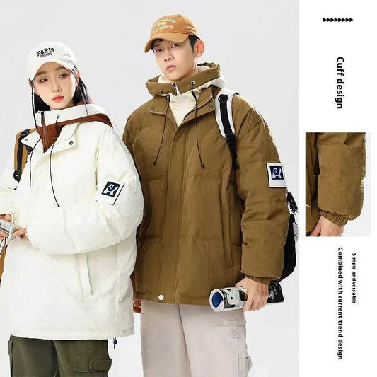 Street Hip pop style Thick Oversized Duck Down Jacket Unisex - Velora