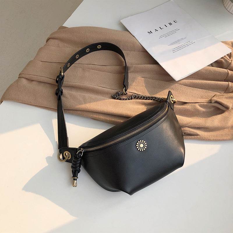 Crossbody Shoulder Chest Bag Waist Bag Korean Style - Velora