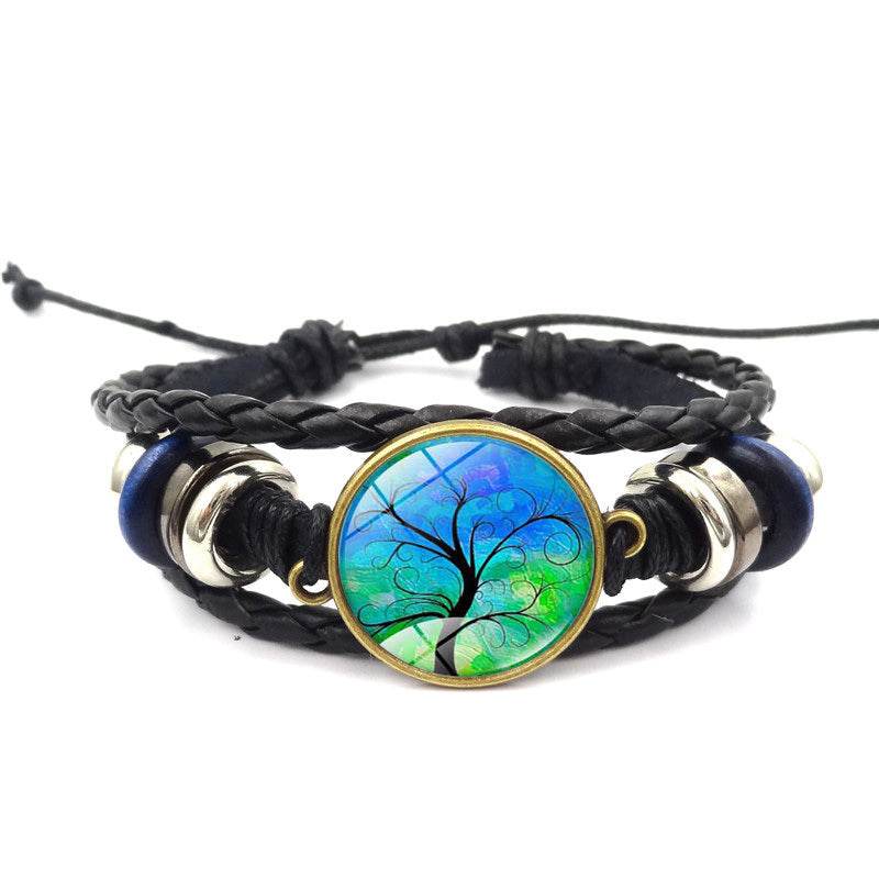 Tree of Life Bracelet Handmade Jewelry Multilayer Braided Bracelets - Velora