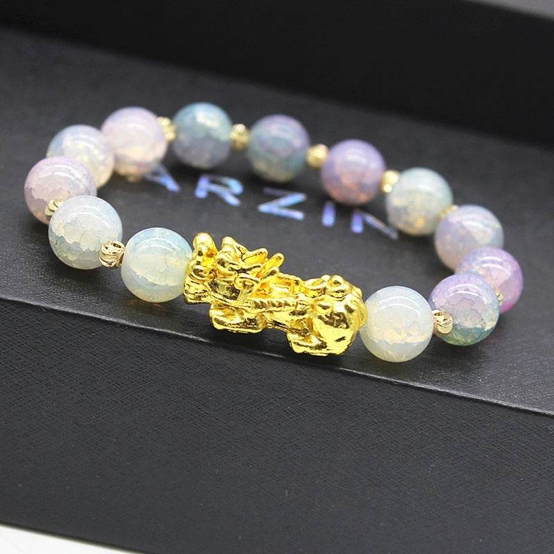 Gold-plated brave bracelets - Velora