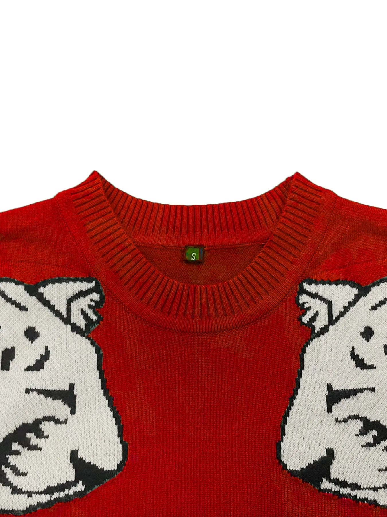 Leopard Round Neck Sweater - Velora