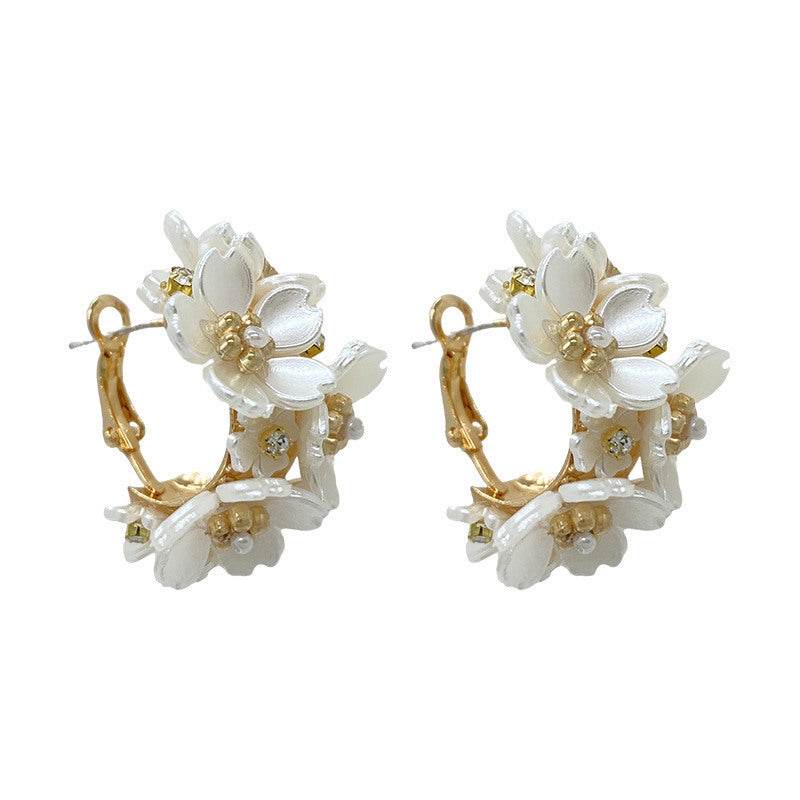 Sophisticated Luxury Floral EarringsExquisite - Velora