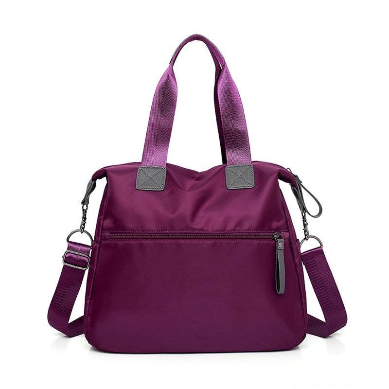 Large Capacity Multi-pocket Shoulder Bag For Women Nylon Waterproof Handbags Female Casual Commuting Messenger Crossbody Bags - Velora