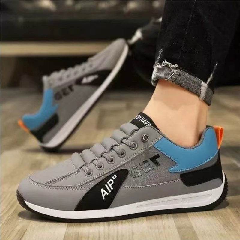 Men Sports Flat Shoes Comfortable Breathable Non-slip Wear-resistant Board Shoes - Velora