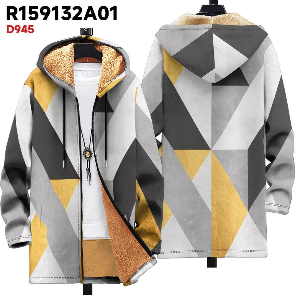 Hooded Cardigan Thick Winter Clothes - Velora