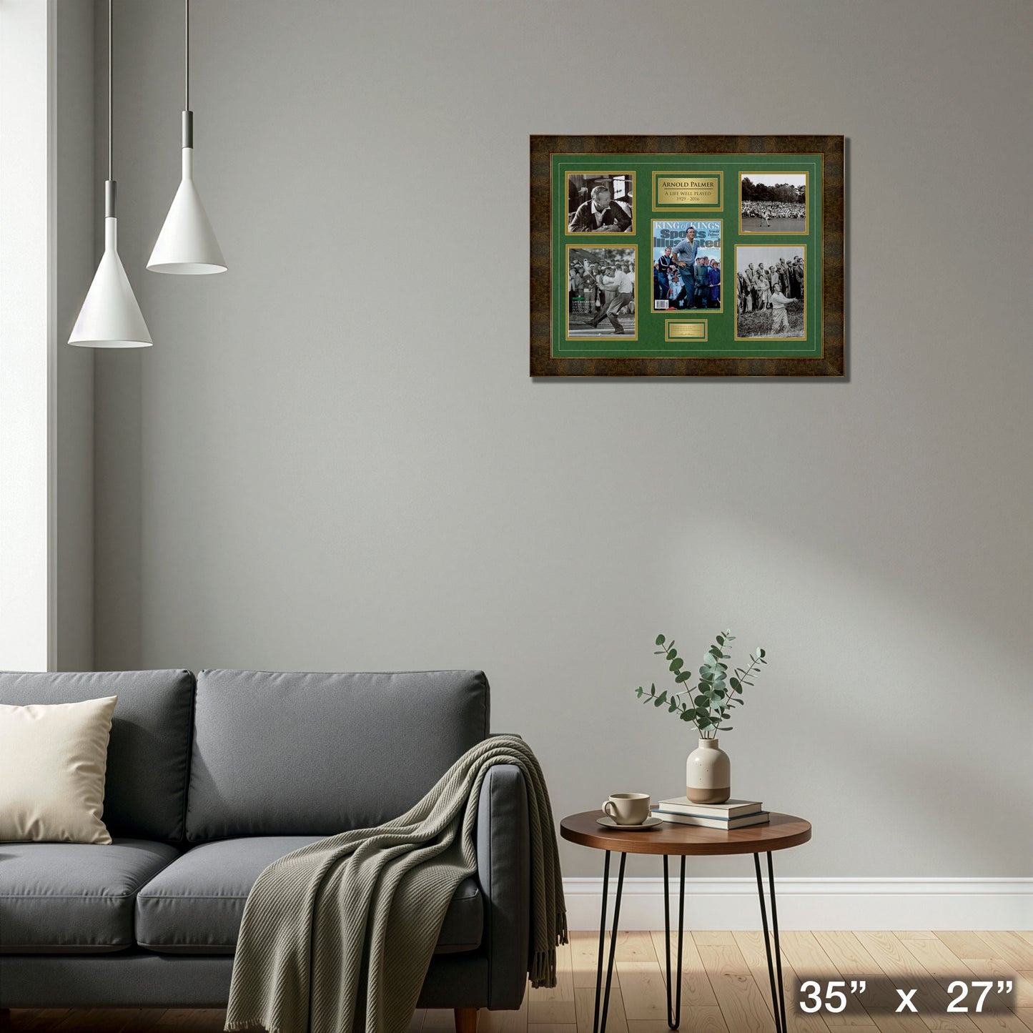 Arnold Palmer Framed Sports Illustrated Collage