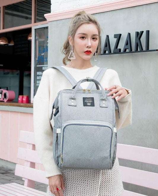 Large Capacity Diaper Bag Mummy Nursing Nappy Backpacks Travel Baby - Velora