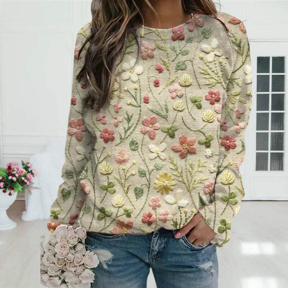 Digital Printed Women's Sweater - Velora