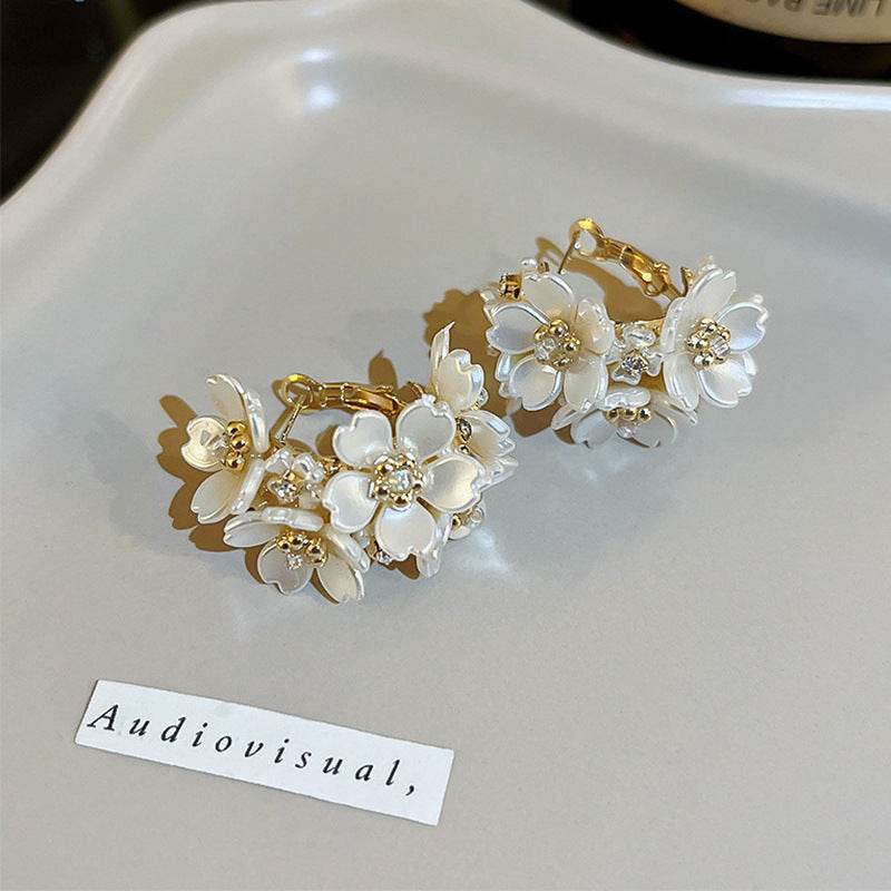 Sophisticated Luxury Floral EarringsExquisite - Velora
