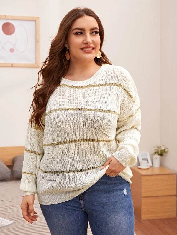 Large Size Women's Sweater - Velora