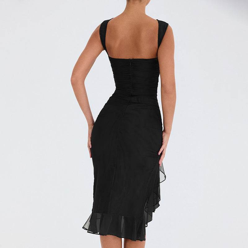 Summer Slim Skinny Sleeveless Dress For Women Fashion Party Club Dresses - Velora