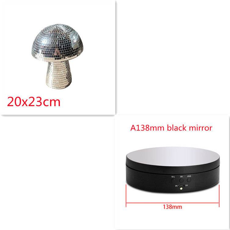 Mirror Glass Brick Mushroom Disco Ball Upholstery - Velora