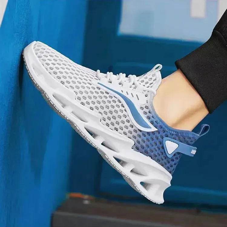 Men's Casual Walking Running Non slip lace up sneakers - Velora