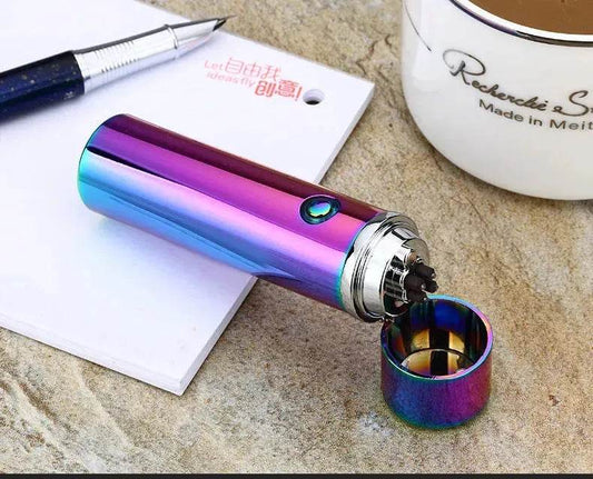 Electric USB Lighter Smokeless Windproof Cigarette Cigar Lighters - Velora