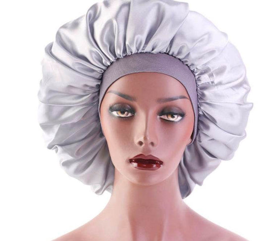 Beauty print Satin Silk Hair Bonnet for sleeping - Velora